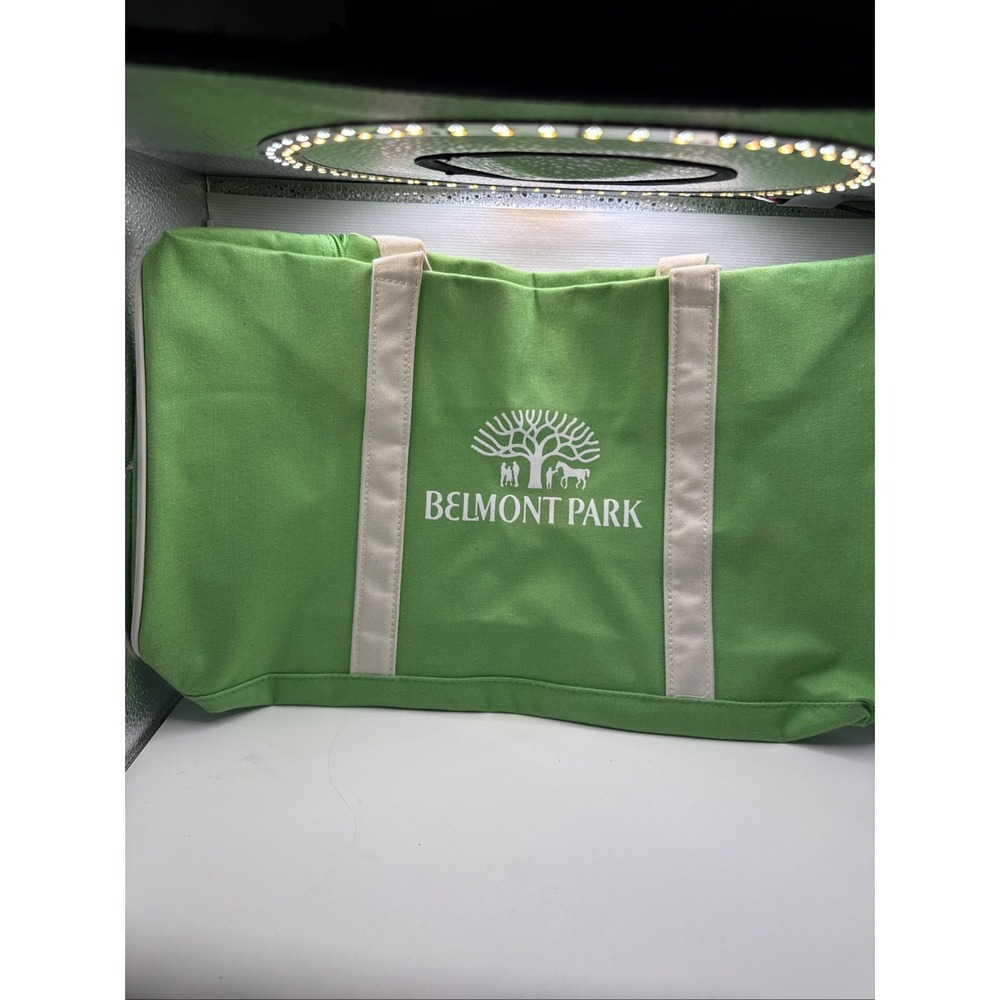 Belmont Park NYRA Duffle Bag Vintage Horse Racing Stakes New York City Travel